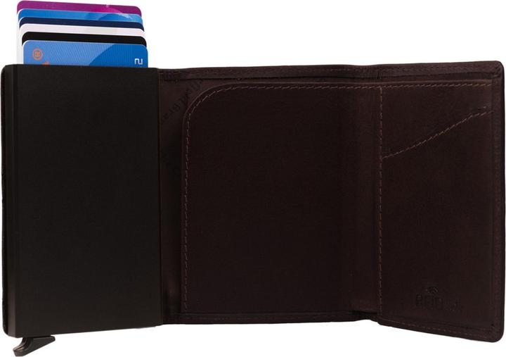 Produktbild The Chesterfield Brand Wax Pull Up Kreditkartenetui RFID Schutz Leder 7 cm