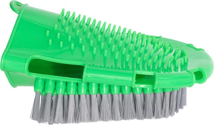 Actual product image Imperial Riding Grooming glove with brush and massage side