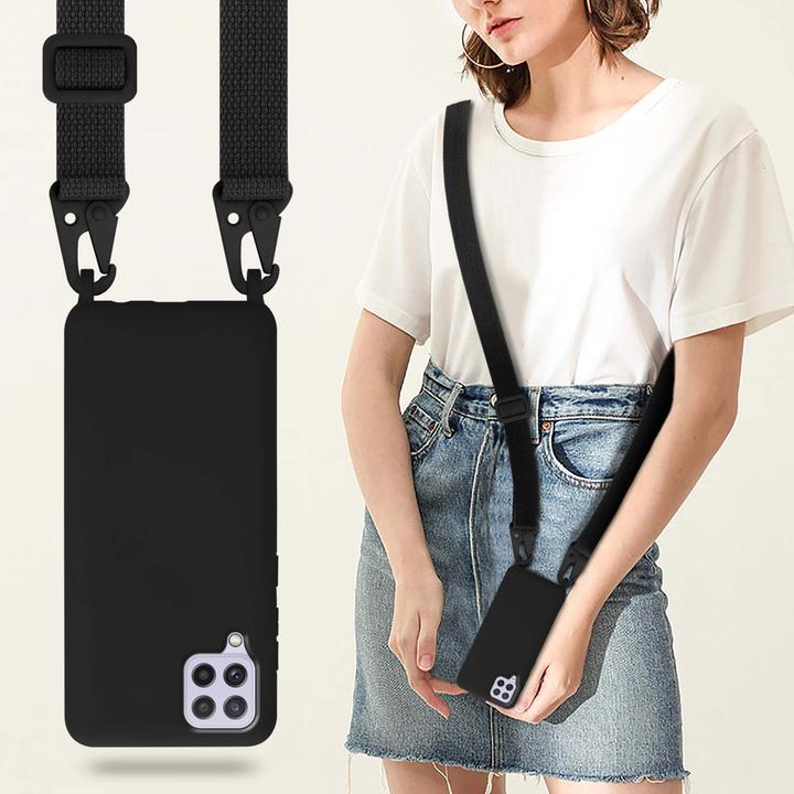 Produktbild Cadorabo TPU Cover Handy Kette Liquid (Samsung Galaxy M22, Samsung Galaxy A22, Samsung Galaxy A32)