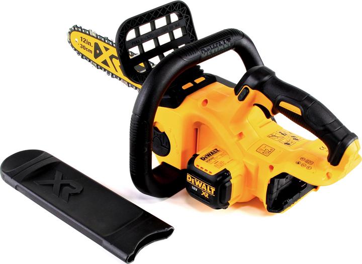 Actual product image DeWalt DCM 565 N Motosega a batteria 18V + 1x Batteria 5,0 Ah - senza caricabatterie (Battery chain saw)