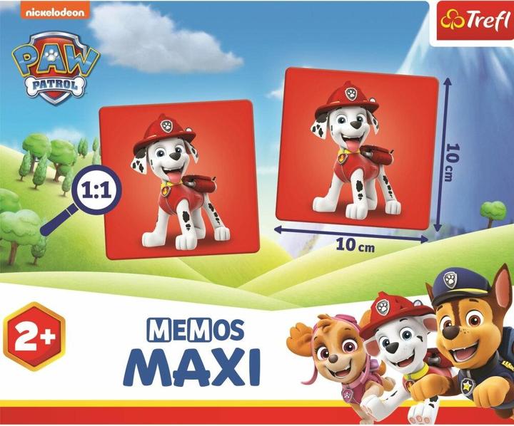 Produktbild Trefl Paw Patrol Memory Puppy Patrol Game (Englisch)