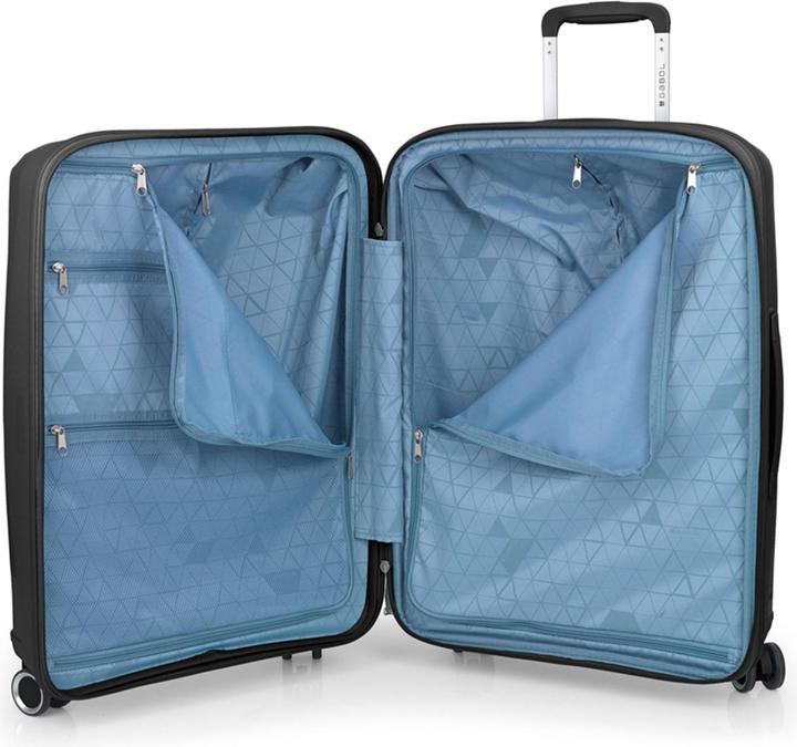 Actual product image Gabol Queens 4-wheel suitcase set 2-piece with expansion fold (114 l)