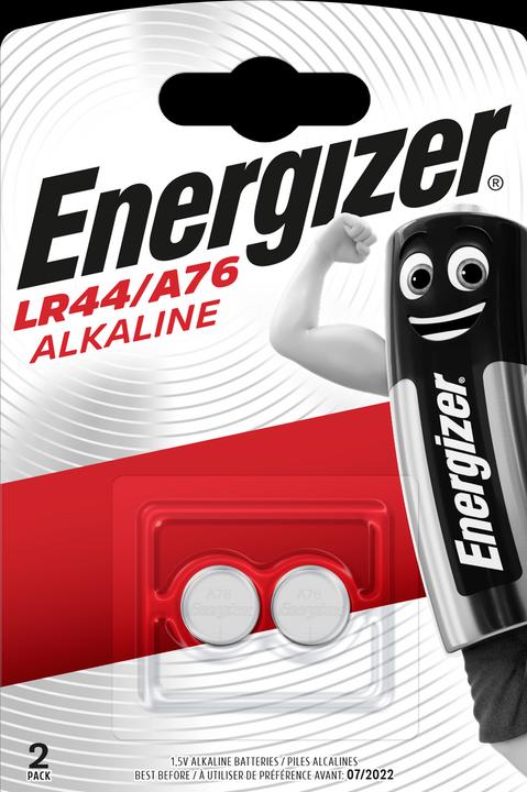 Actual product image Energizer Lr44 A76 (2 pcs., LR44, 150 mAh)