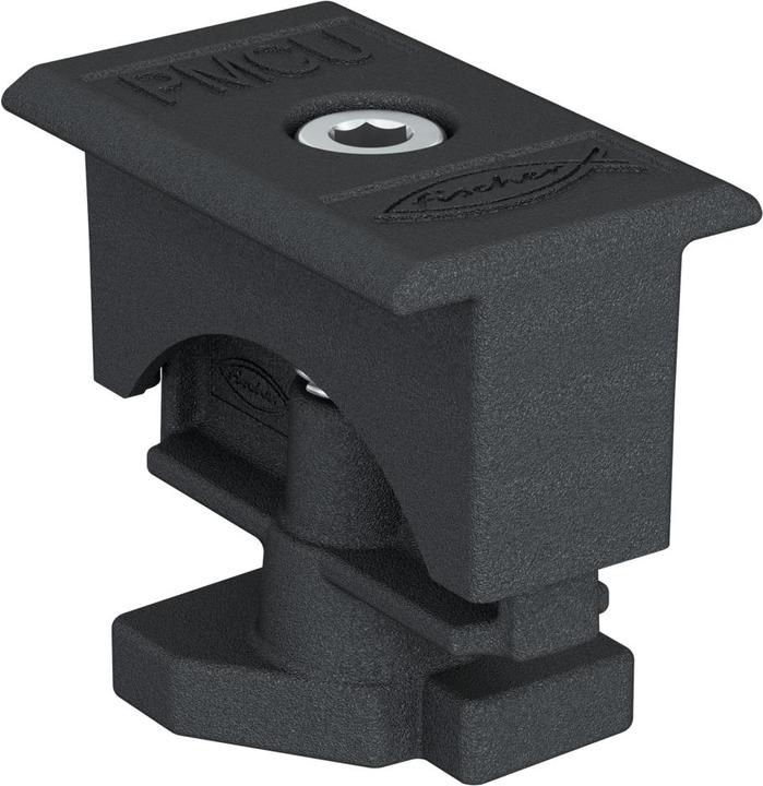 Fischer Mittelklemme vorm.Uni.PM C U 30-50 AL sw (50 mm)