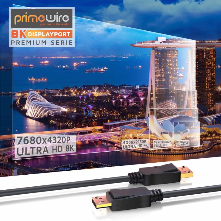 Produktbild Primewire DisplayPort – DisplayPort (0.50 m, DisplayPort)