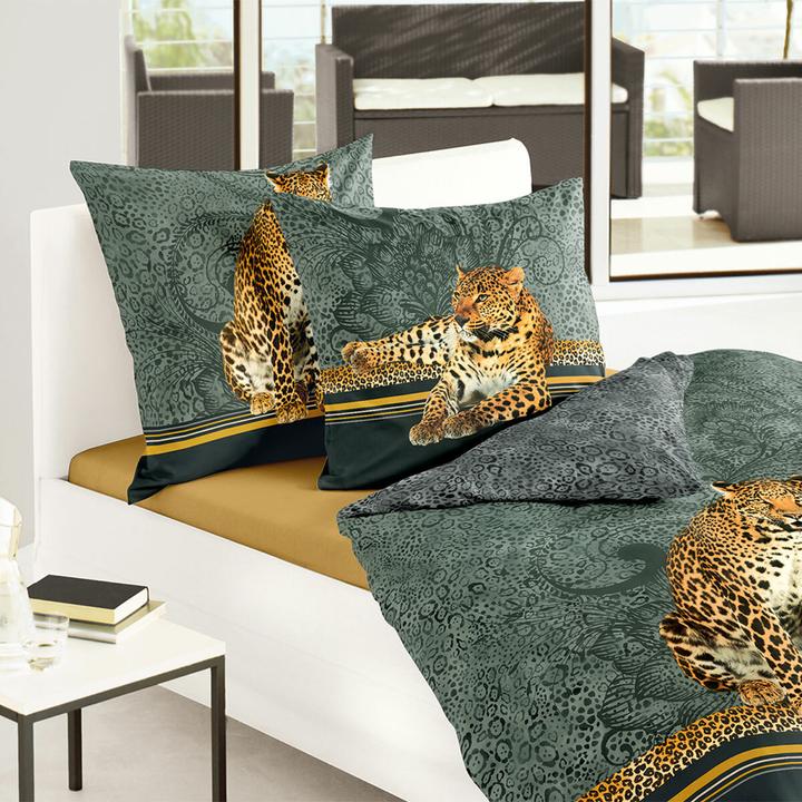 Immagine prodotto Traumschlaf Leopardo (Set di biancheria da letto, 135x200 cm + 80x80 cm)