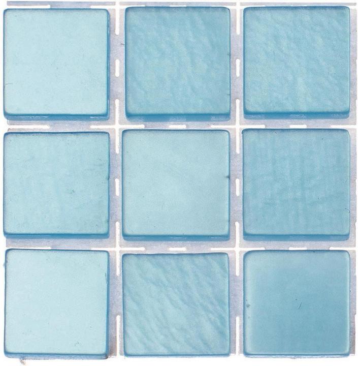 Actual product image Glorex Mosaic stones self-adhesive light blue