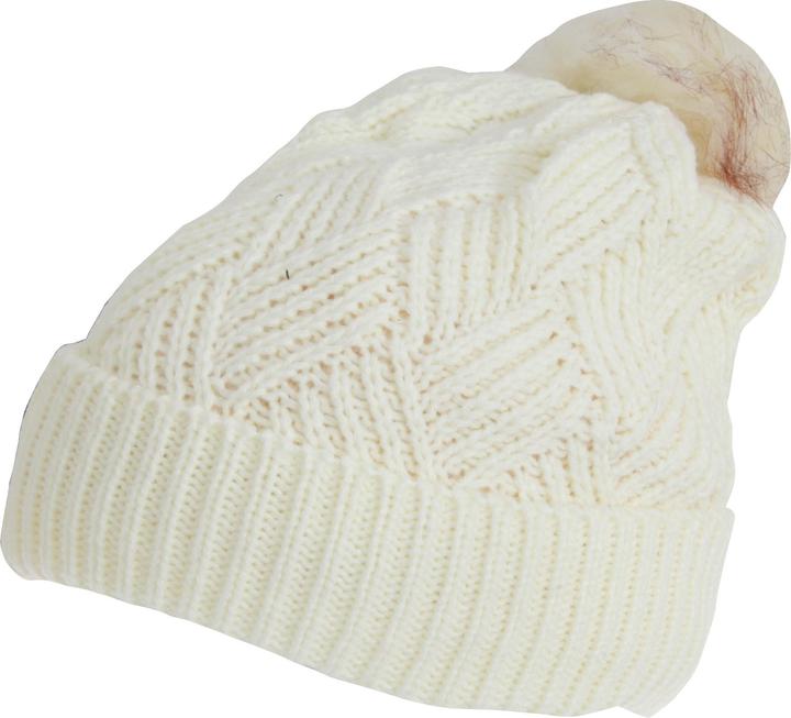 Immagine prodotto Rock Jock Berretto invernale con pompom staccabile in finta pelliccia - Donna (Taglia unica)