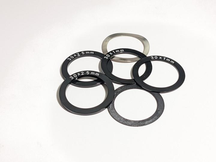 Produktbild White Industries Innenlager Spacer Kit 30mm