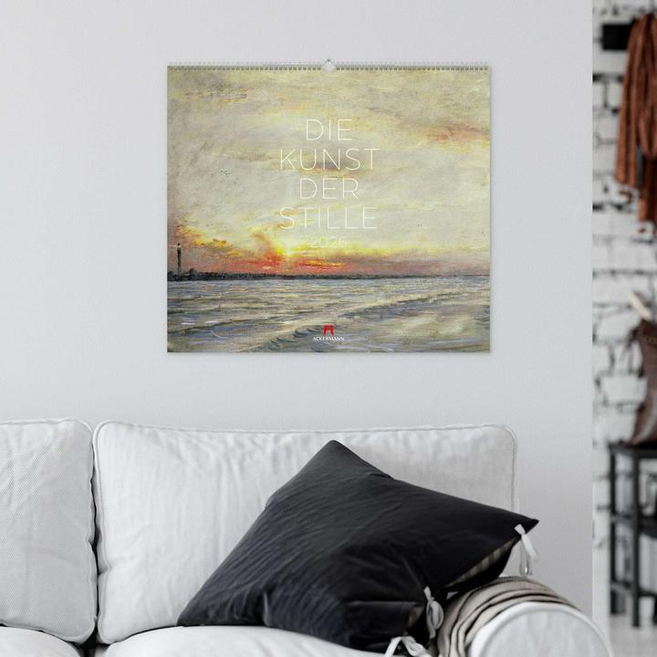 Produktbild Die Kunst der Stille Kalender 2026 (54 x 48 cm, Harter Einband, Französisch, Deutsch, Englisch)