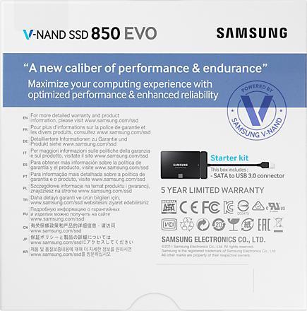 Produktbild Samsung 850 EVO Basic (250 GB, 2.5")