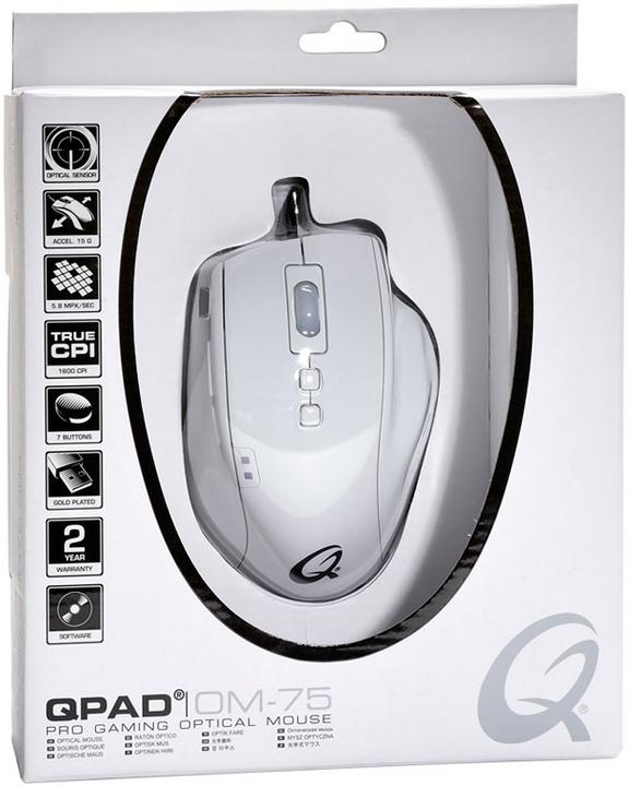 Produktbild QPAD Optical Mouse OM-75 (Kabelgebunden)