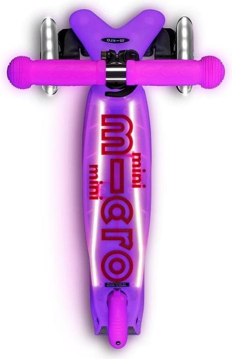 Image du produit Micro Scooter Mini Deluxe Glow Plus LED Rose