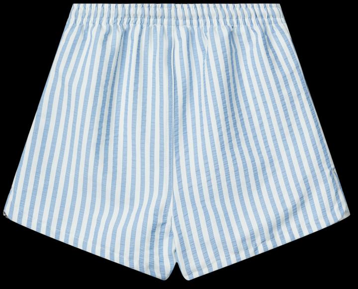 Actual product image Liewood Aiden Seersucker Badeshorts Stripe Riverside (110)
