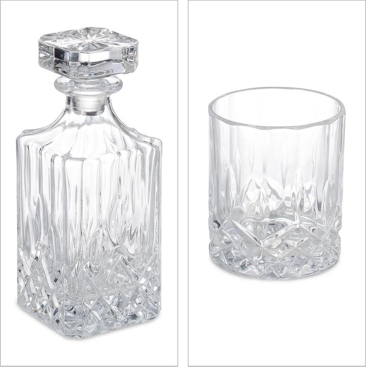 Actual product image Relaxdays 5-piece whisky set (3.30 dl, 1 x, Whisky glass)