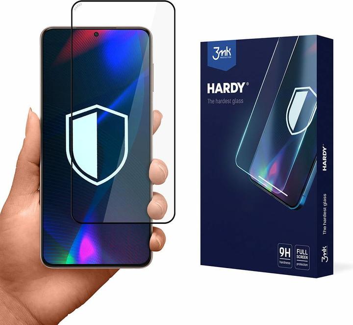 Actual product image 3MK Hardy szkło hartowane Samsung Galaxy S21 5G (1 Piece, Samsung Galaxy S21 5G)