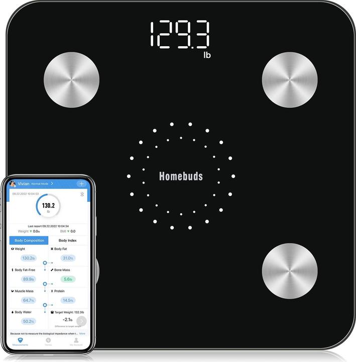 Image du produit Homebuds Analyseur de composition corporelle (180 kg)
