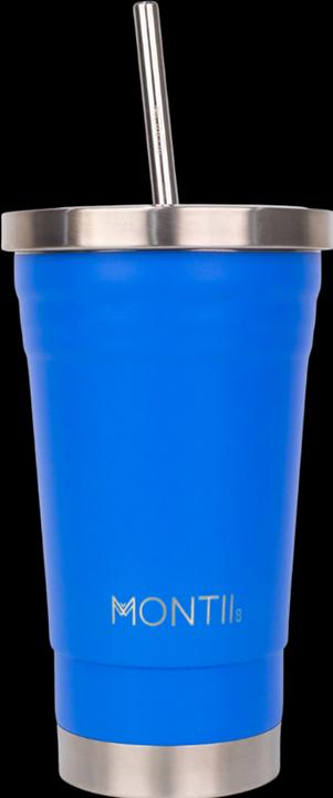 Image du produit MontiiCo Original Smoothie Cup gobelet isolé avec paille, blueberry (0.45 l)