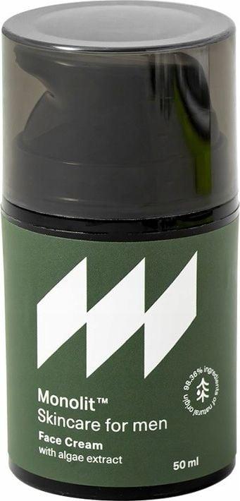 Monolith MONOLIT Skincare For Men Face Cream krem do twarzy dla mężczyzn z wyciągiem z alg 50ml (50 ml, 24h Creme)