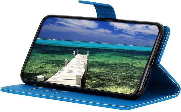 Actual product image MU Classic Litchi Leather Bookcover Series (Realme C25Y, Realme C21Y)