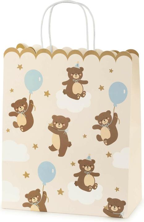 Image du produit Partydeco Pochette cadeau Oursons 26 x 32.5 x 13 cm, 1 pièce (Pochette cadeau, 1 x)