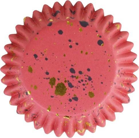 Image du produit PME Moules à cupcakes rose et or (5 cm)