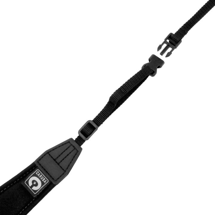 Immagine prodotto Caruba Cinghia da collo per fotocamera extra lunga + sgancio rapido (nero + rosso) (Cintura collo)