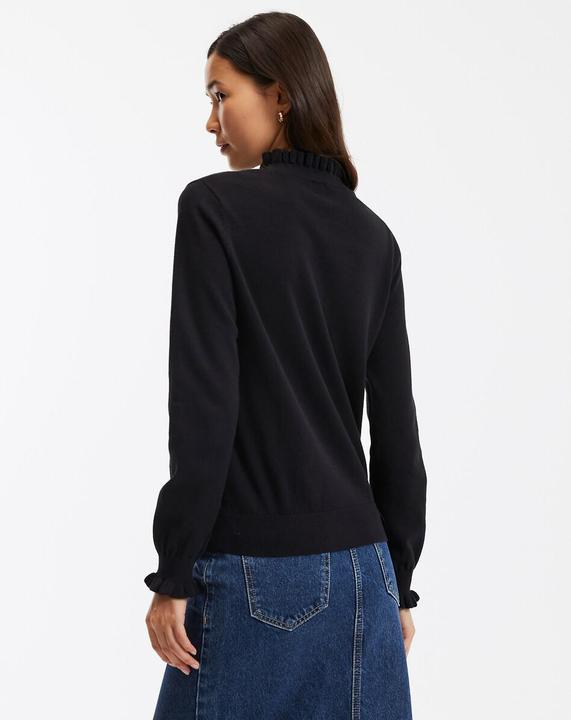 Immagine prodotto La Redoute Collections Maglia con colletto a balze e maniche lunghe (38)