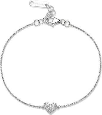 Immagine prodotto Brosway Silver Bracelet Glitter Heart Infinite White Fancy Fiw140