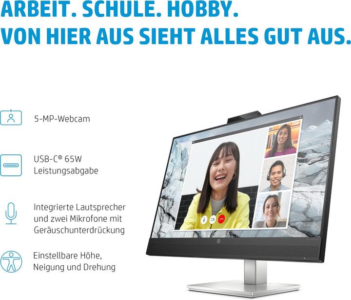 Produktbild HP E27m G4 (2560 x 1440 Pixel, 27")