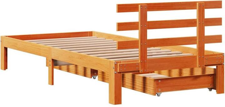 Immagine prodotto VidaXL Letto con cassetti in pino (100 x 200 cm)