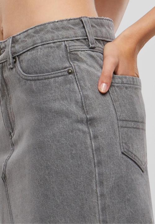 Actual product image Urban Classics Ladies Heavy Mini Denim Skirt - 166845 (32)