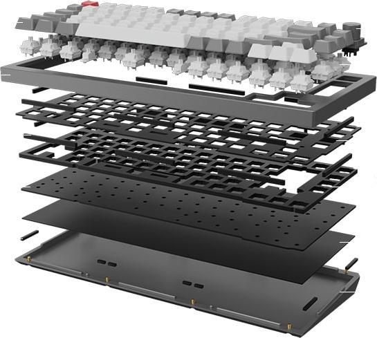 Actual product image Keychron Q1 Barebone Knob Version (CH, Cable)