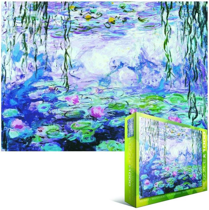 Produktbild Eurographics Seerosen von Claude Monet (1000 Teile)