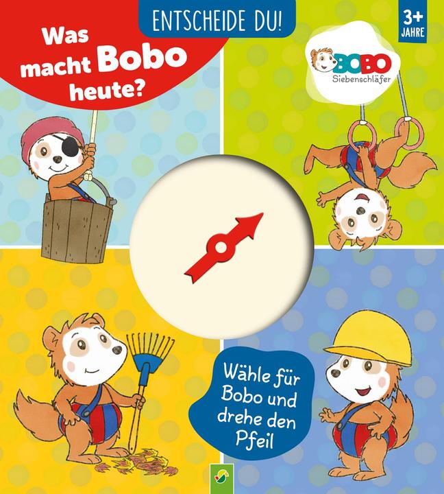 Actual product image Bobo Siebenschläfer - Entscheide Du! Was macht Bobo heute (German, Svenja Dieken, Schwager & Steinlein Publishing House, 2024)