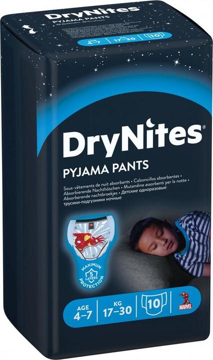 Huggies DryNites 4-7 Jahre (Gr. M, Tragepack, 10 Stück)