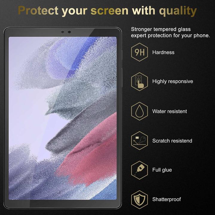 Immagine prodotto Cadorabo Vetro di protezione del display (3 Pezzo/i, Galaxy Tab A7 Lite 8.7)