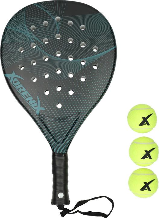 Produktbild Adrenix Padel Set Schläger mit 3 Bällen - Grün