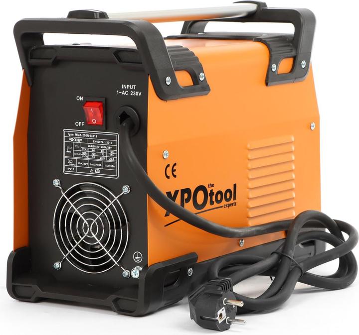 Actual product image XPOtool Portable MMA Stick Welder 20-200Amp IGBT Inverter Welding Machine for SMAW Arc Welding