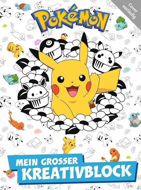 Immagine prodotto Panini Pokémon: il mio grande blocco creativo