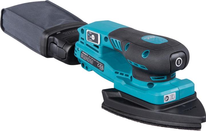 Image du produit Makita BO 006 CGZ Ponceuse delta sans fil 40 V max. 100 x 150 mm 3,0 mm course Brushless Solo - sans (Ponceuse excentrique)