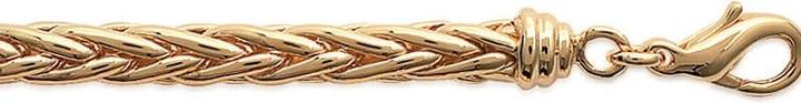 Lara Vergoldetem Messing ARMBAND - 19 - PALME (Messing)