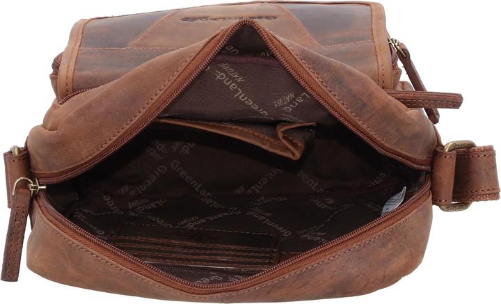 Image du produit Greenland Nature Montenegro sac à bandoulière RFID cuir 22 cm