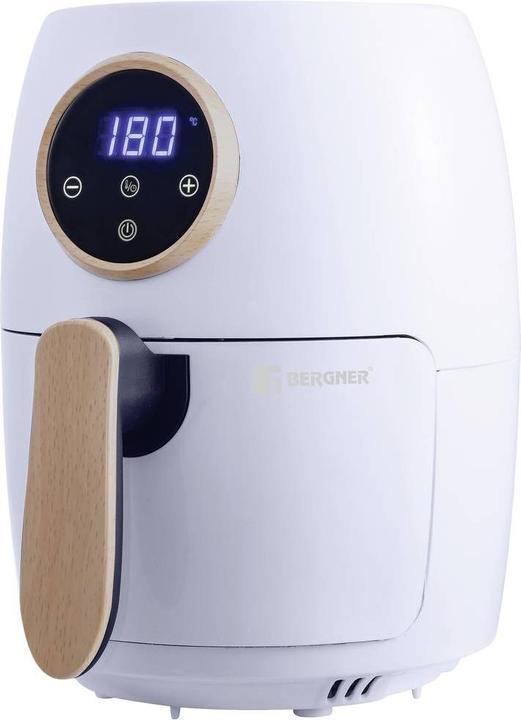 Immagine prodotto Bergner Friggitrice ad aria calda 1000W rivestimento antiaderente, con display, involucro cool-touch