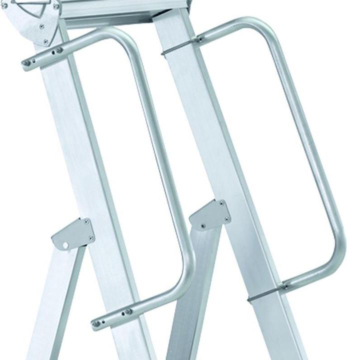 Image du produit Zarges Escabeau en aluminium avec grande plate-forme. (Échelle deux plans, 243 cm)