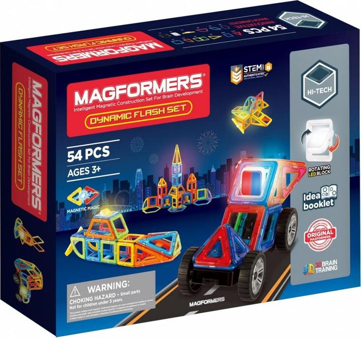 Immagine prodotto Magformers Il magnete flash dinamico blocca 54 elementi