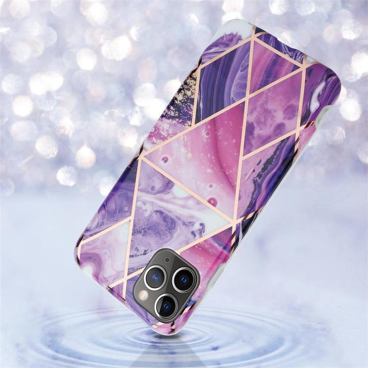 Image du produit Cadorabo Couverture IMD TPU Marbre coloré (Apple iPhone 11 Pro Max)