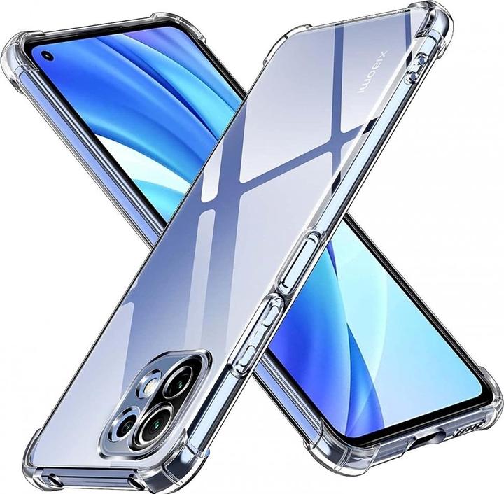 Actual product image Screenguard Xiaomi 11 Lite 5G NE Case Crystal Soft Airbag Bumper (Xiaomi 11 Lite 5G NE)