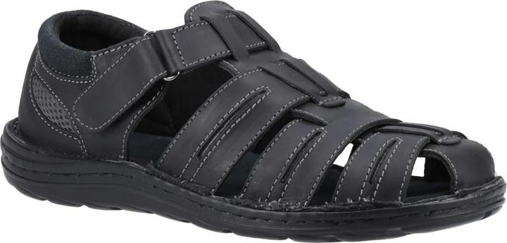 Actual product image Hush Puppies Mens Albert Fisherman Leather Sandals (43)