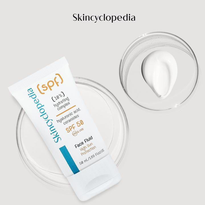 Immagine prodotto Skincyclopedia Fluido idratante SPF 50 (50 ml) (Crema solare viso, SPF 50, 50 ml)